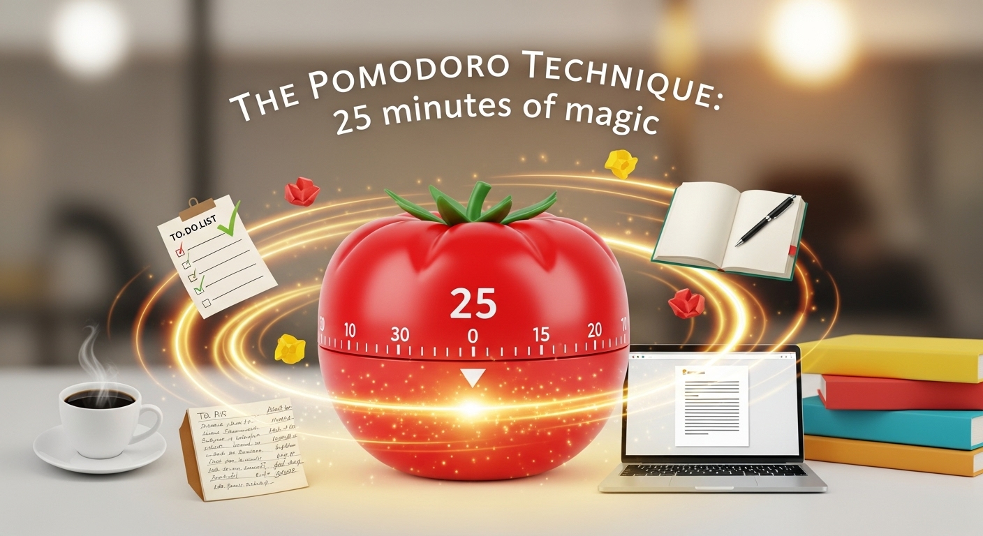 ポモドーロ・テクニック、25分の魔法