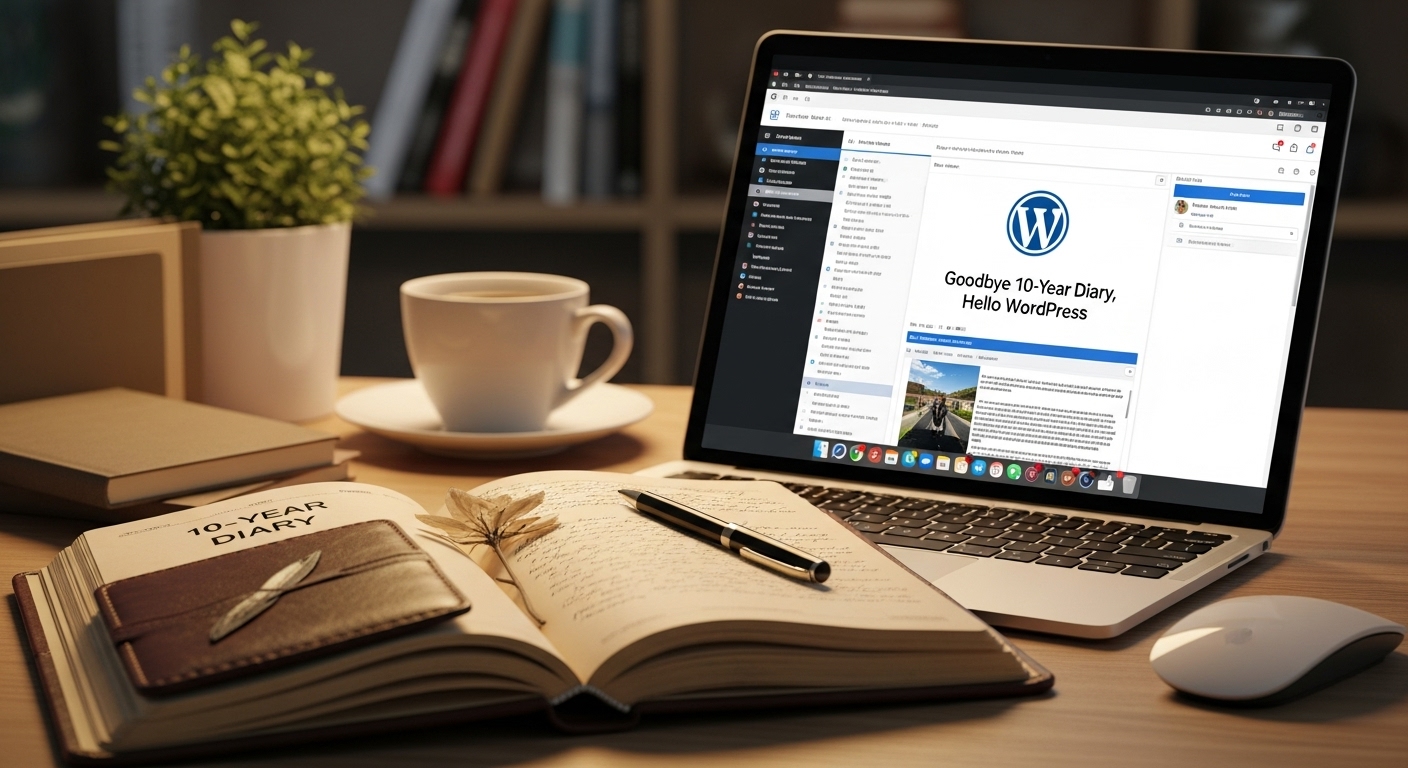 さようなら10年日記、こんにちはWordPress
